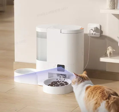 Felinexa DuoFeed | Distributeur connecté croquettes et eau 7 L